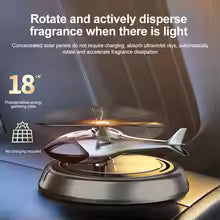 Solar Powered Rotation Helicopter Solar Aromatherapy
