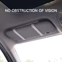 Car Interior Mirrors Sun Visor Plate LED