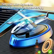 Solar Powered Rotation Helicopter Solar Aromatherapy