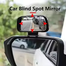 New car auxiliary rearview curved surface